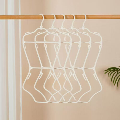 Bulk apparel hangers for swimwear supply orders