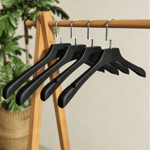 Store display hanger inspection before packing
