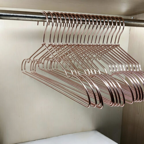 Wire hangers for garment factory packing programs